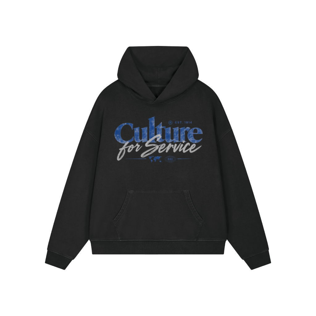 Culture For Service Vintage Hoodie
