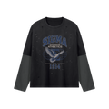 GOMAB Athletics Distressed Layered Tee