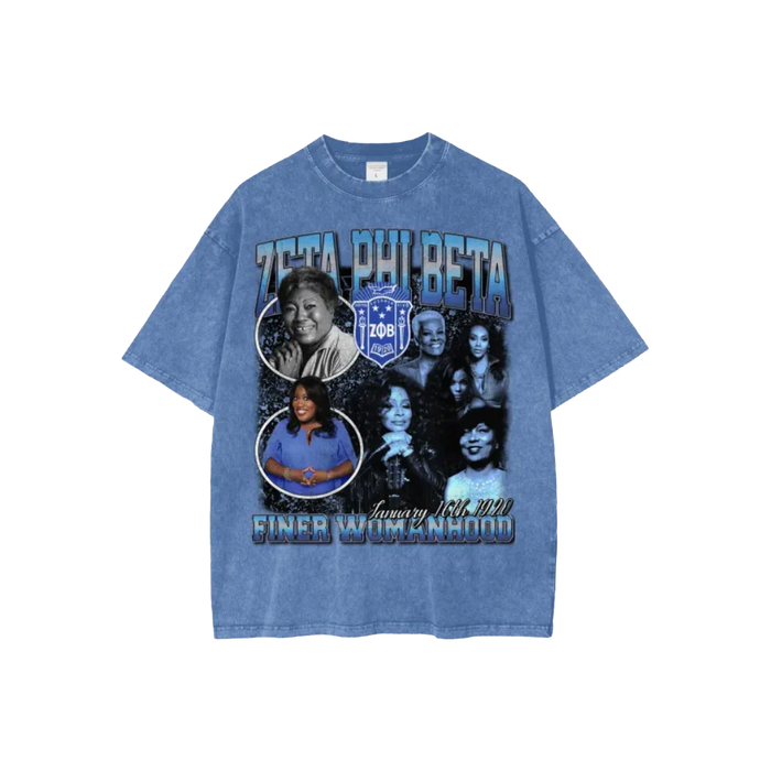 ΖΦΒ Legacy Acid Wash Tee