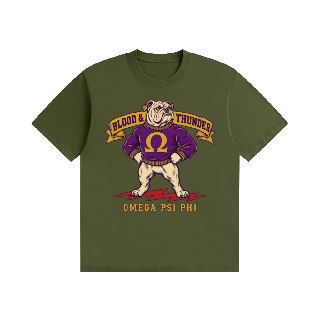 Blood & Thunder Bulldog Tee