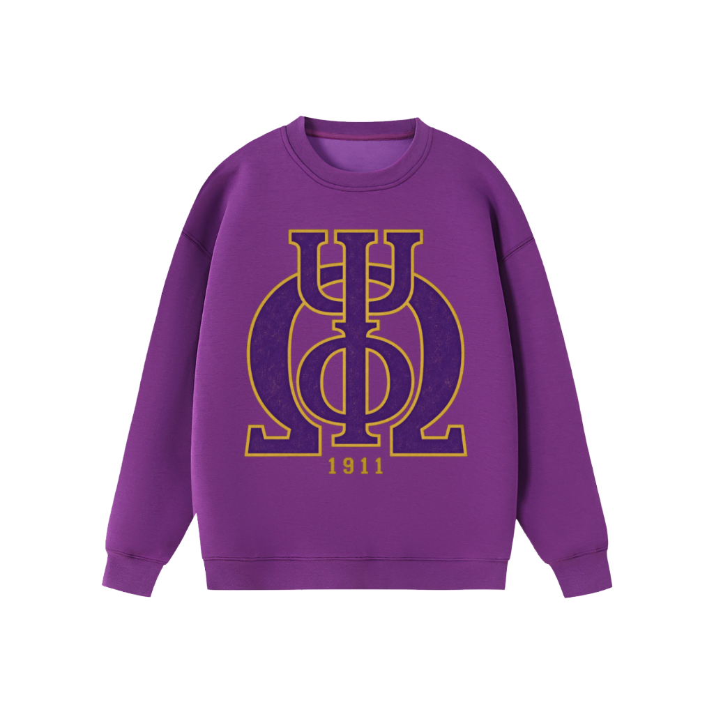 Que Monogram Crewneck