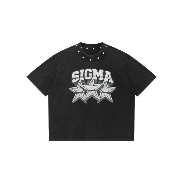 ΦΒΣ Studded Boxy Tee