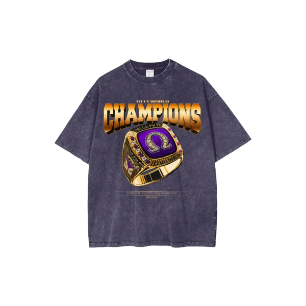 ΩΨΦ Championship Acid Wash Tee