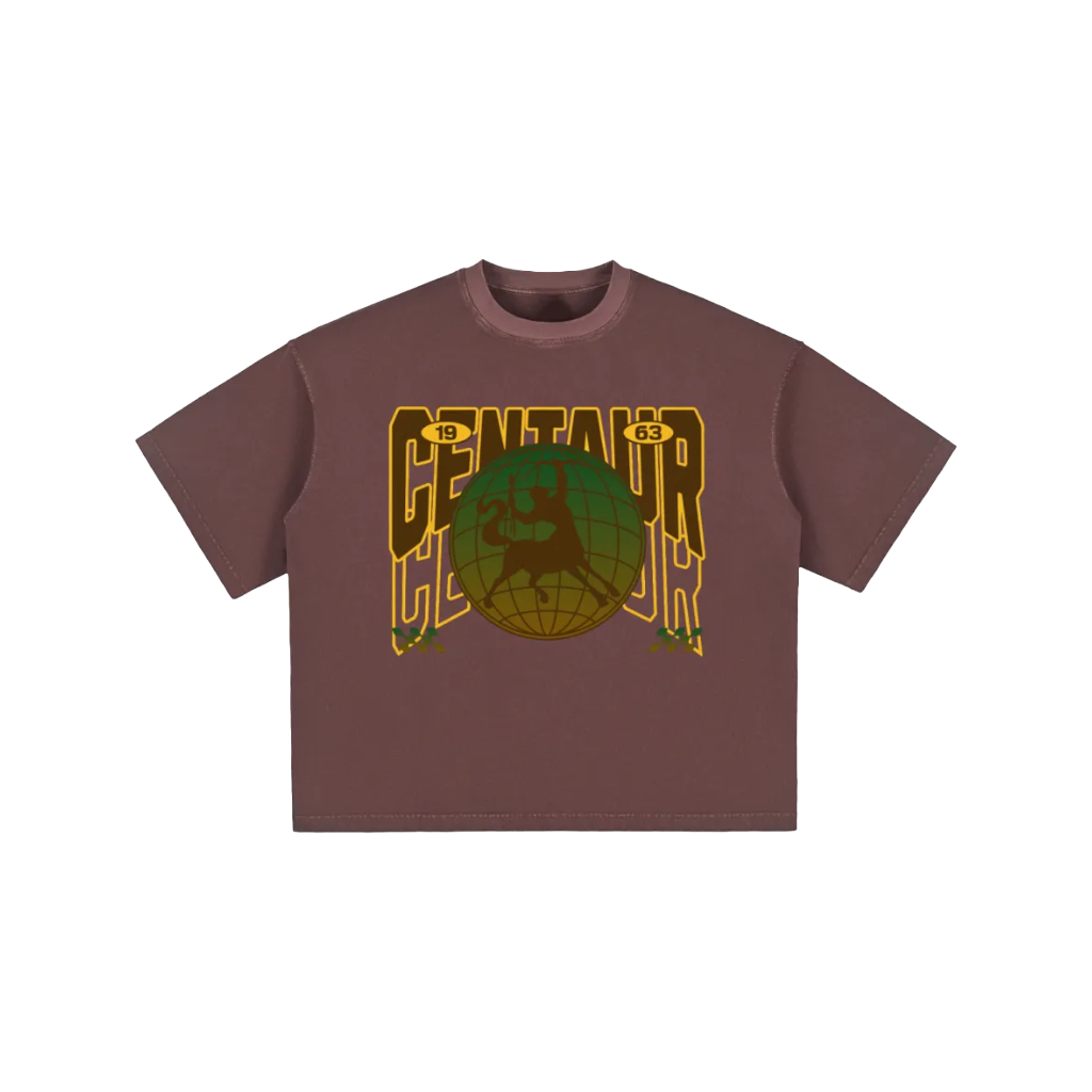ΙΦΘ Centaur Vintage Boxy Tee
