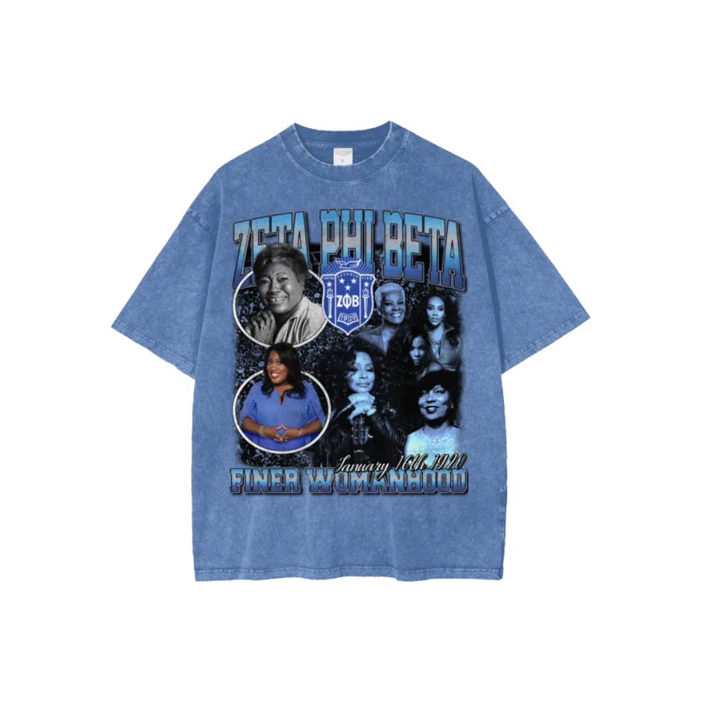ΖΦΒ Legacy Acid Wash Tee