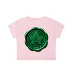 AKA Wax Emblem Crop Tee