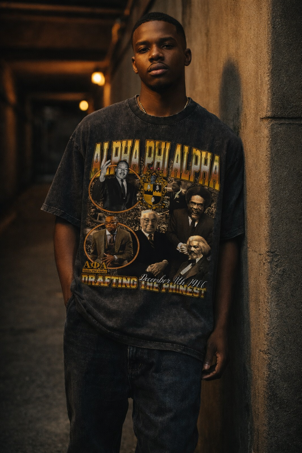 ΑΦΑ Legacy Acid Wash Tee