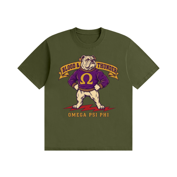 Blood & Thunder Bulldog Tee