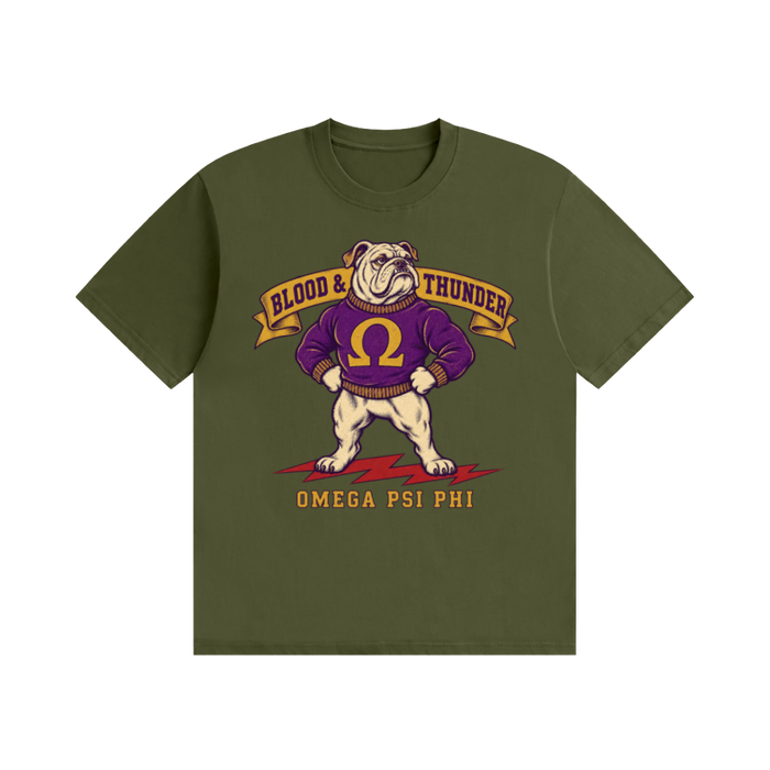 Blood & Thunder Bulldog Tee