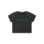 AKA Wax Emblem Crop Tee