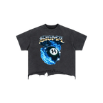 ΦΒΣ Space Ball Distressed Hem Tee