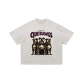 ΩΨΦ Que Dawgs Distressed Tee